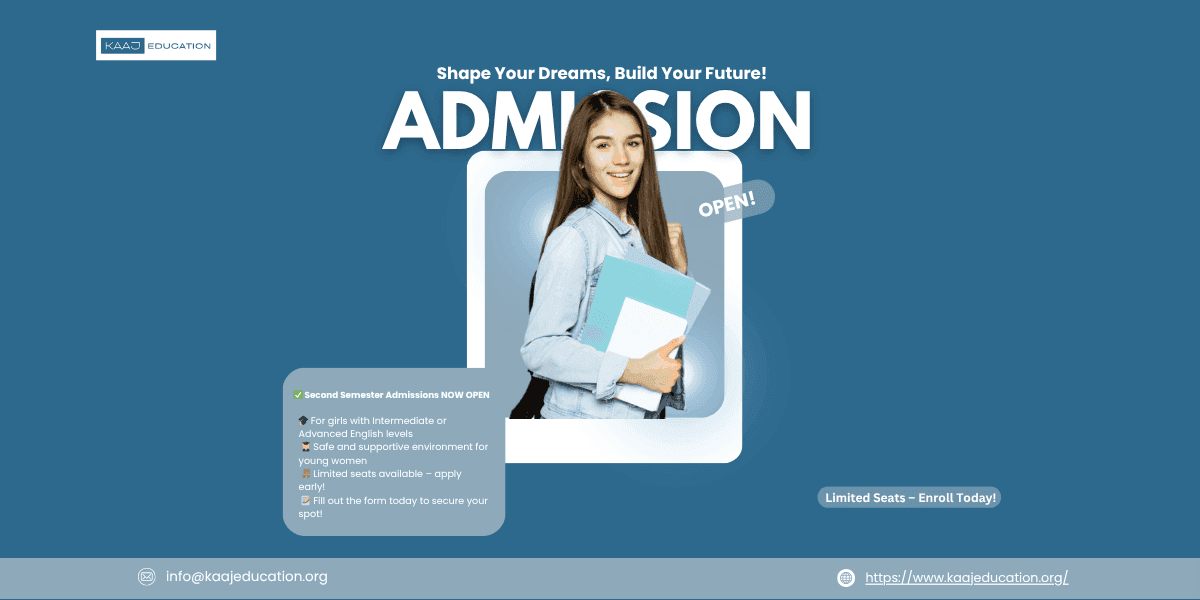 Second Semester Applications Now Open for Girls: Limited Seats Available!