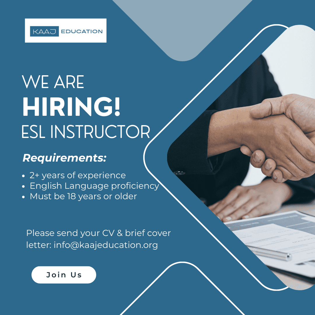 ESL Instructor Position